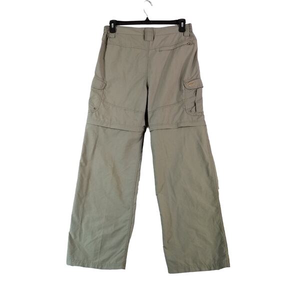 Rugged Earth cargo pants shorts combo convertible men's medium green lightweight - Picture 9 of 15